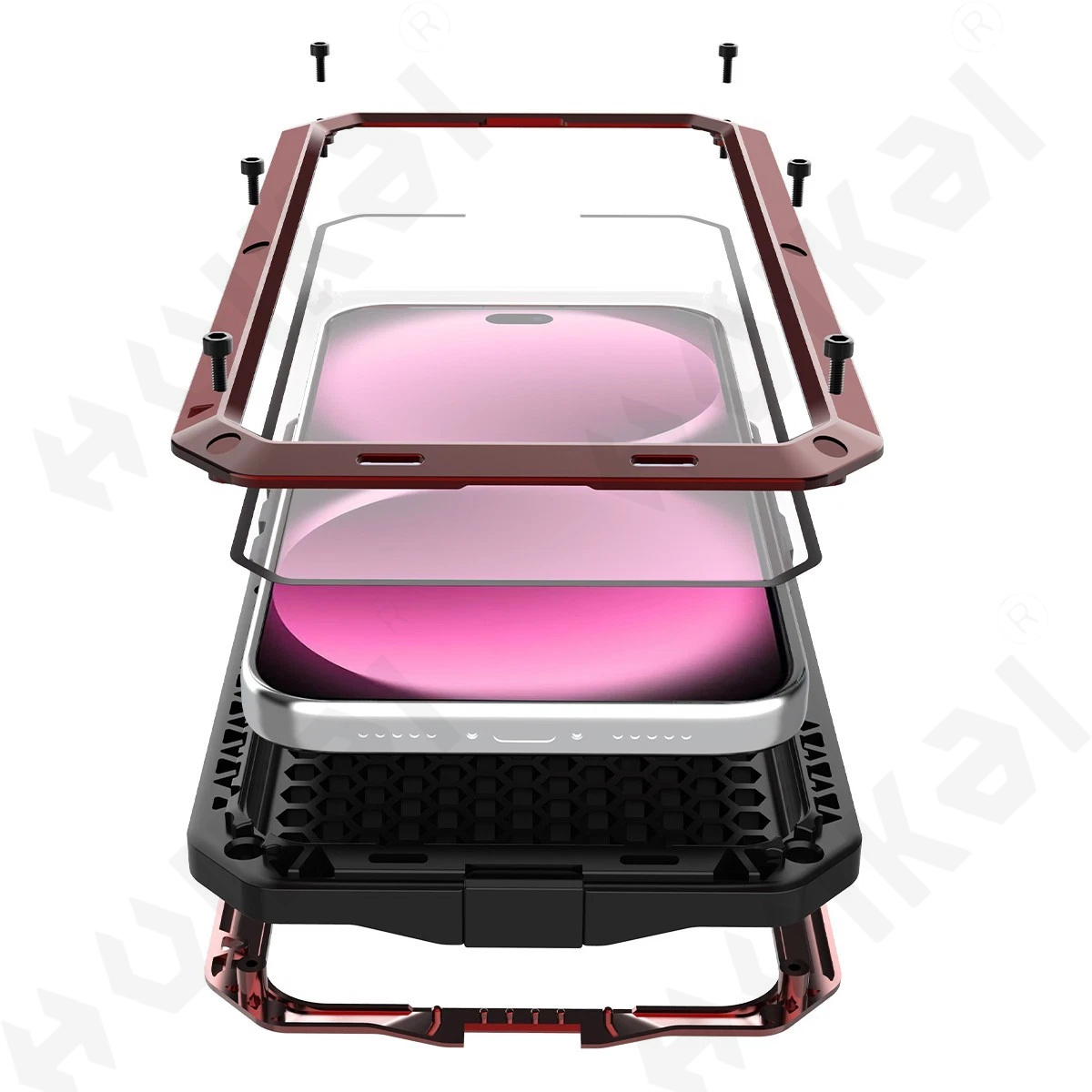 Heavy Duty 360 Full Body Protective Case - Funda para iPhone 18 17 16