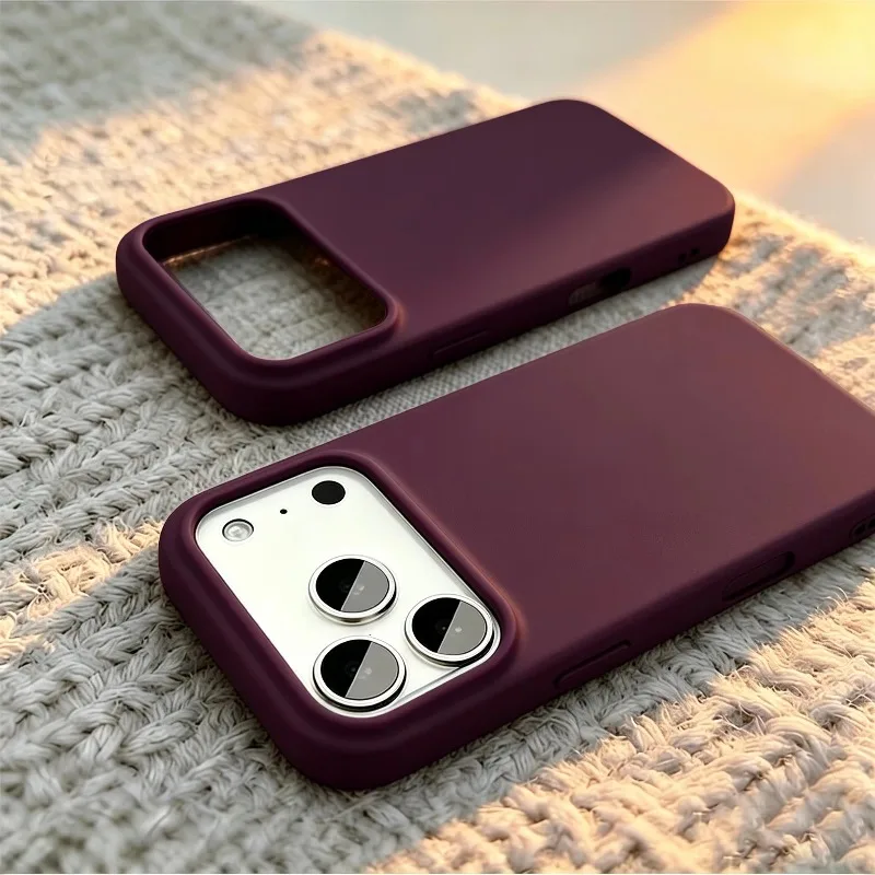Liquid Silicone Magnetic Phone Case - Funda magnética de silicona líquida de