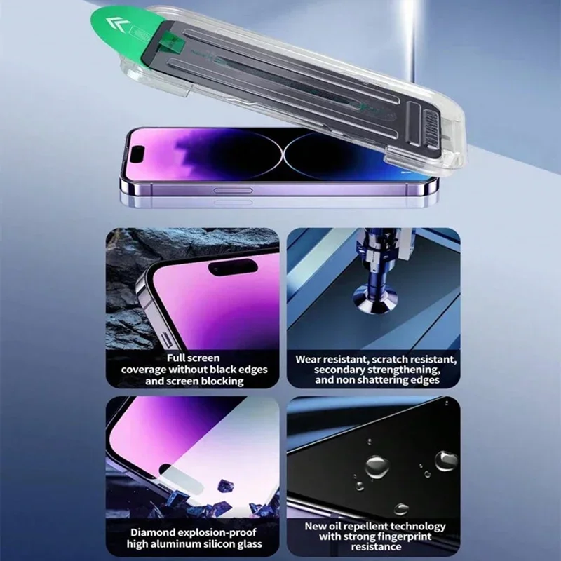 Protector de pantalla oleofóbi - Matte Anti Glare Screen Protector reseña y precio