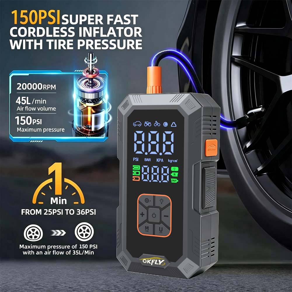 Arrancador de coche 4 en 1, 80 - Power Banks reseña y precio
