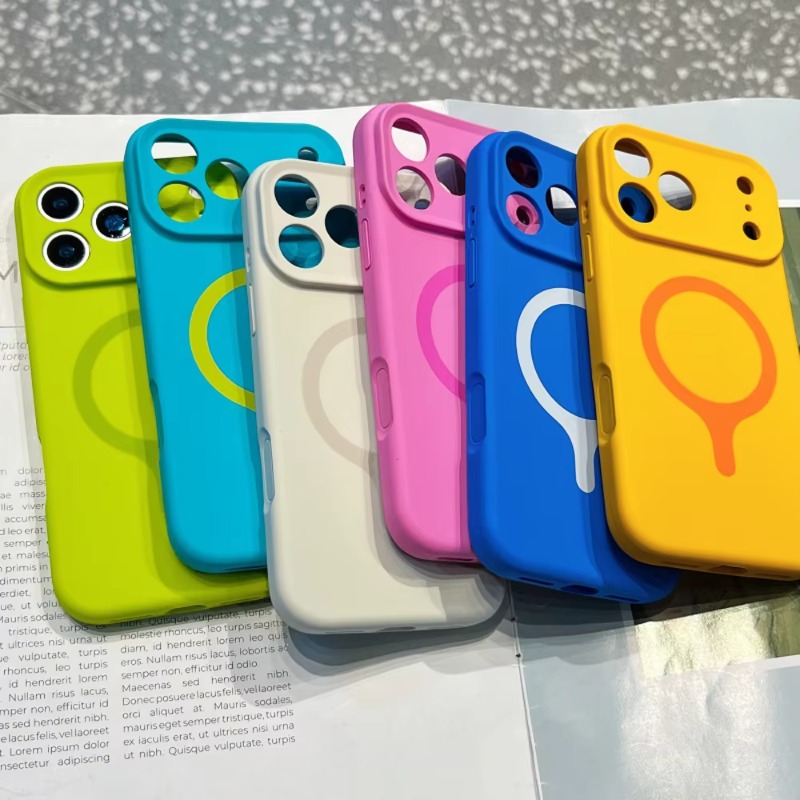Funda magnética de silicona lí - Liquid Silicone Magnetic Phone Case reseña y precio