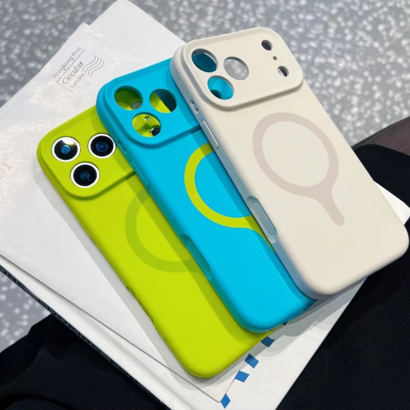 Funda magnética de silicona lí - Liquid Silicone Magnetic Phone Case reseña y precio