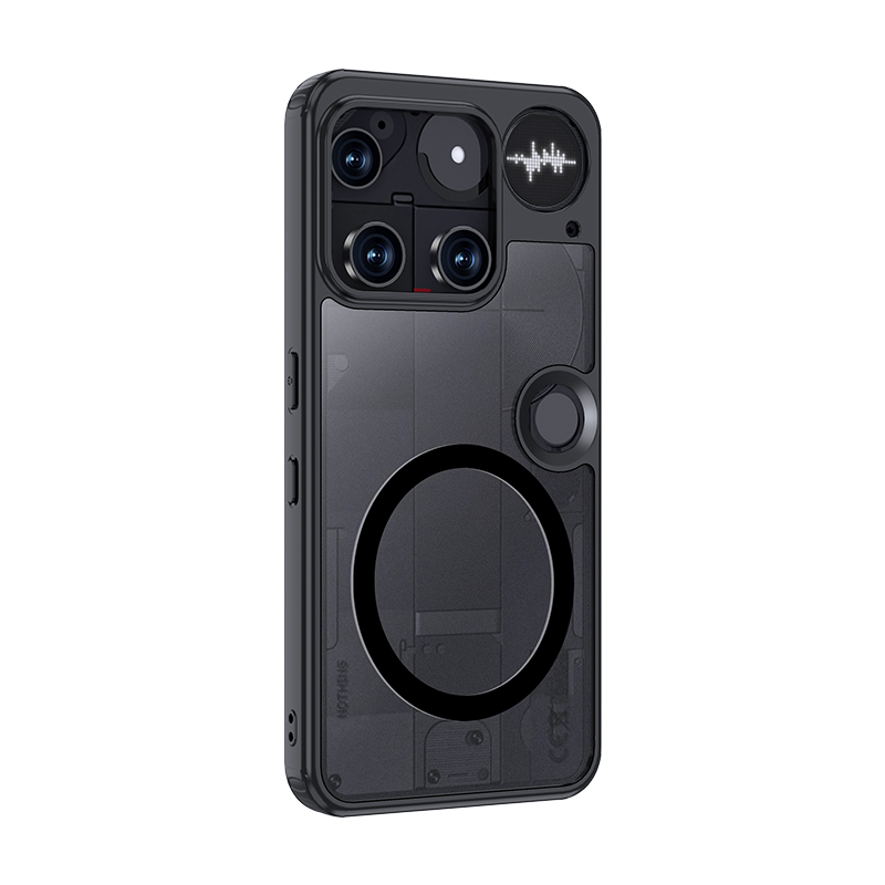 Funda Magnética Transparente M - Matte Hard Pc Back Case reseña y precio