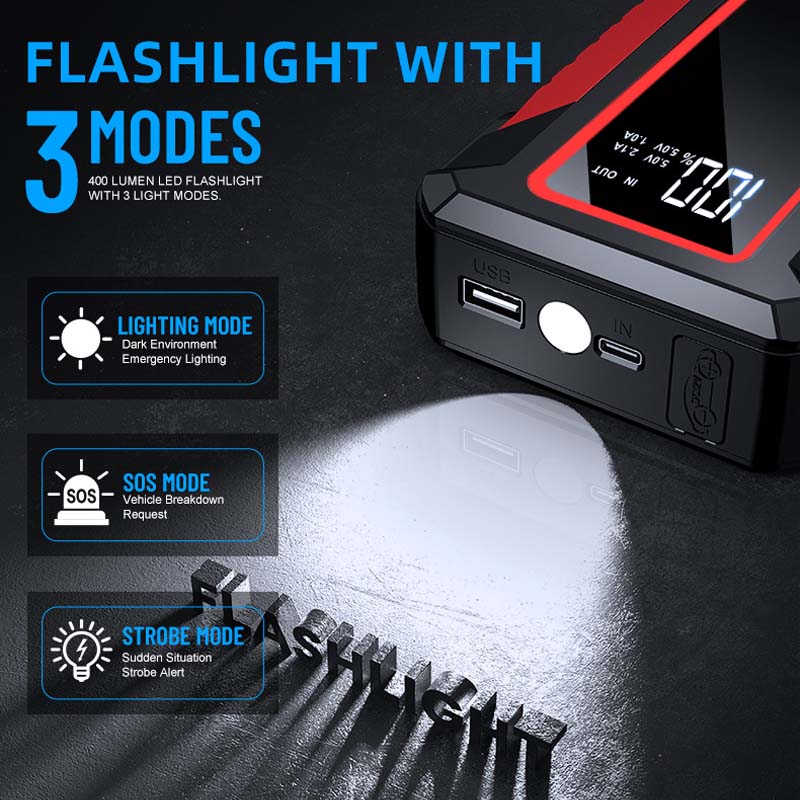 Arrancador de Coches Portátil  - Power Banks reseña y precio